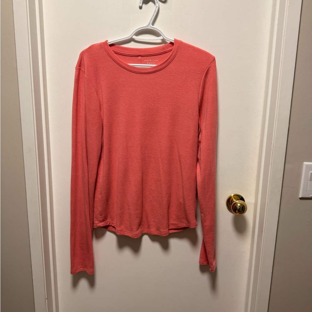 American Eagle - Peach soft long sleeve